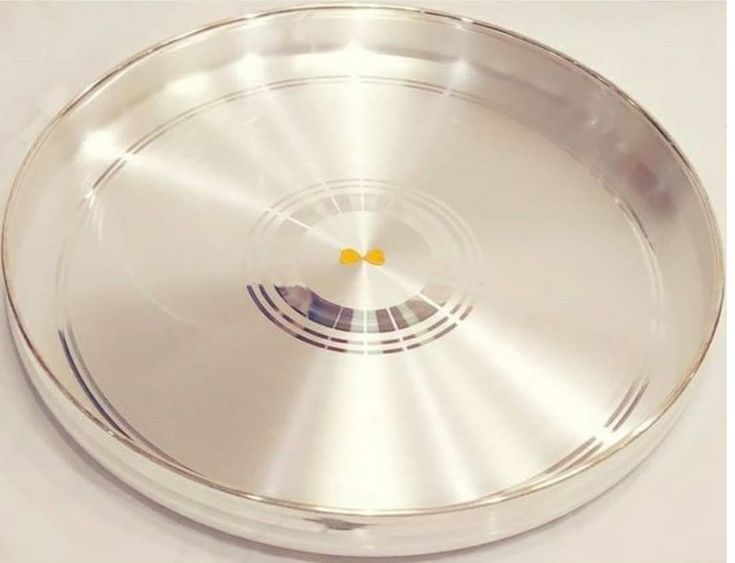 Daily Pooja Silver Plate