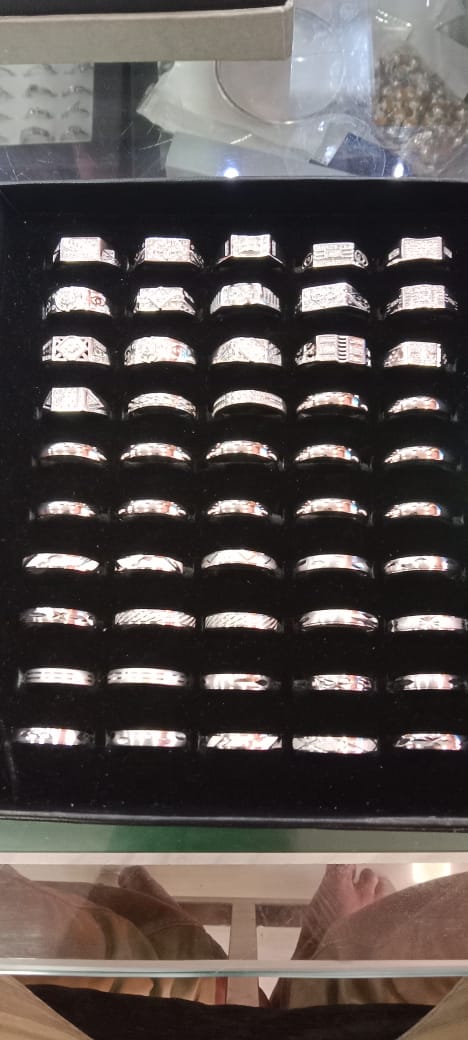 Modern Gents Silver Band Ring Collection